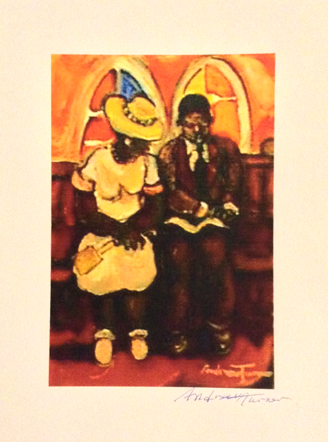 Turner Couple in church