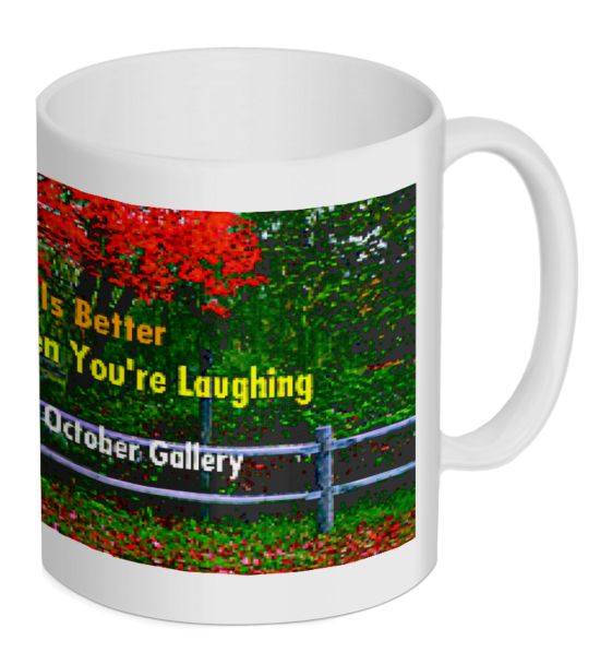 laugh mug