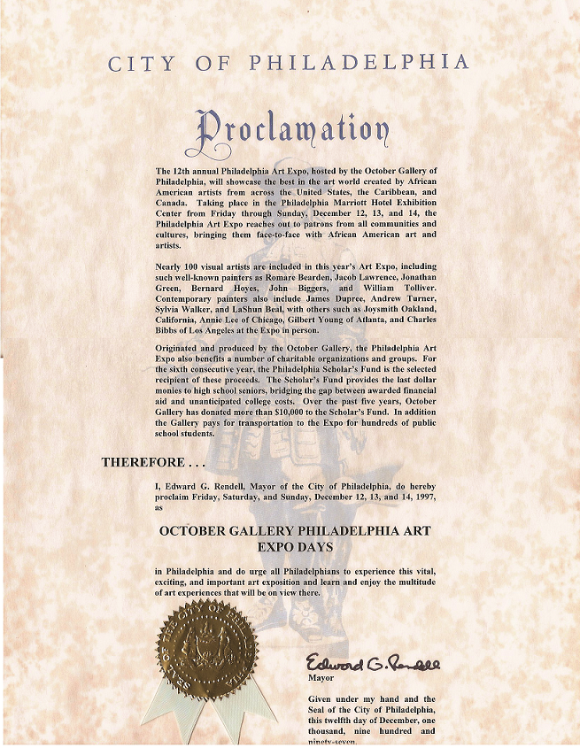 proclamation