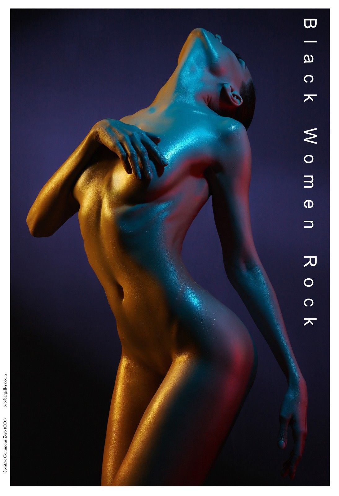 Black Women Rock Nude by Al Todd
