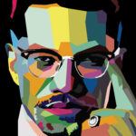 Malcolm X by Al Todd