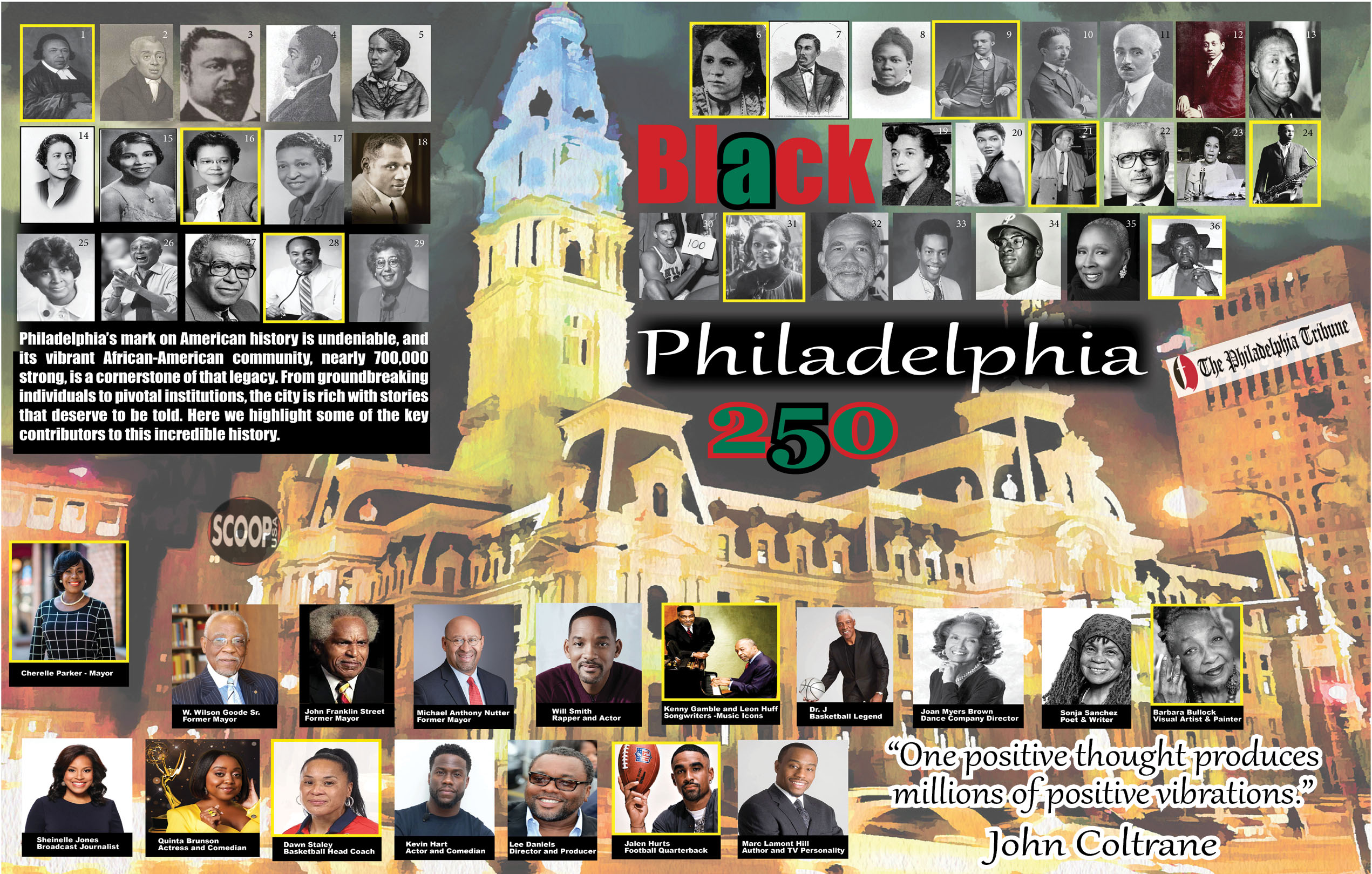 Black Philadelphia 250 / Greeting Cards