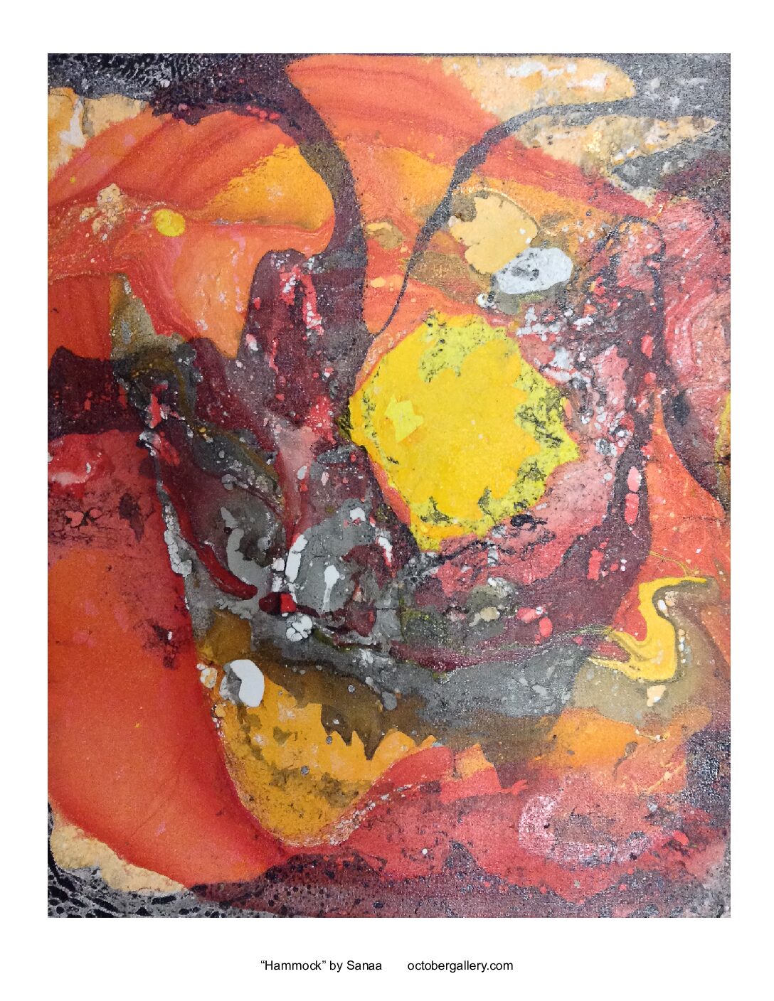 Make a Donation: Hammock by Sanaa 8.5" x 11"
