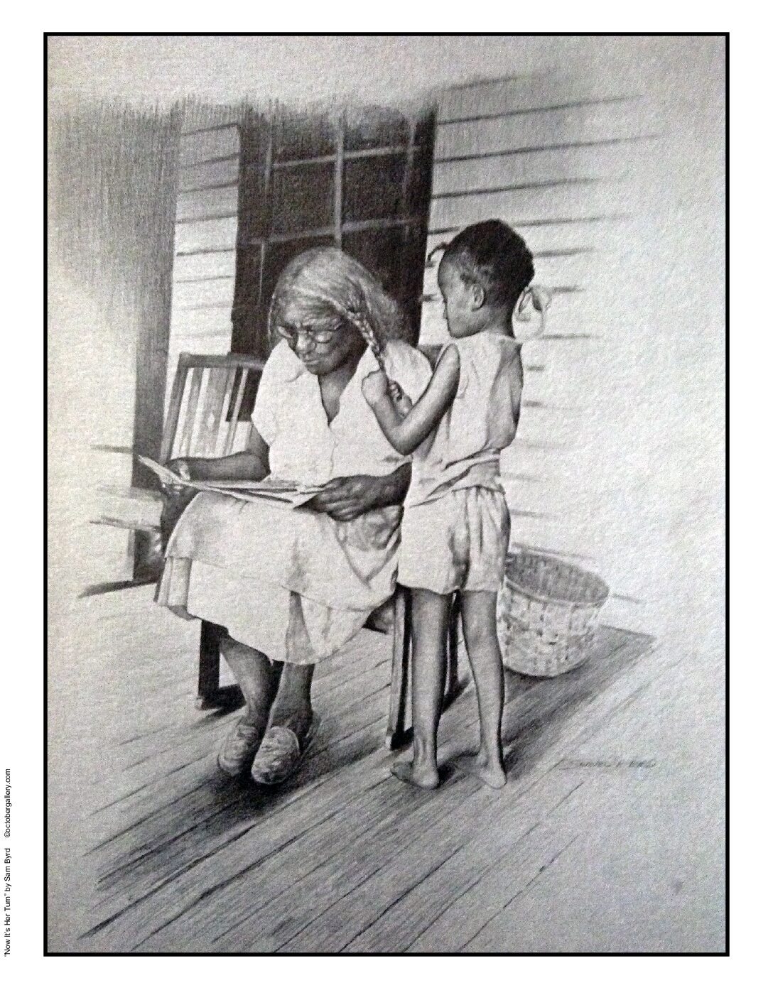 Make a Donation: Now It's Her Turn by Samuel Byrd 8.5" x 11"