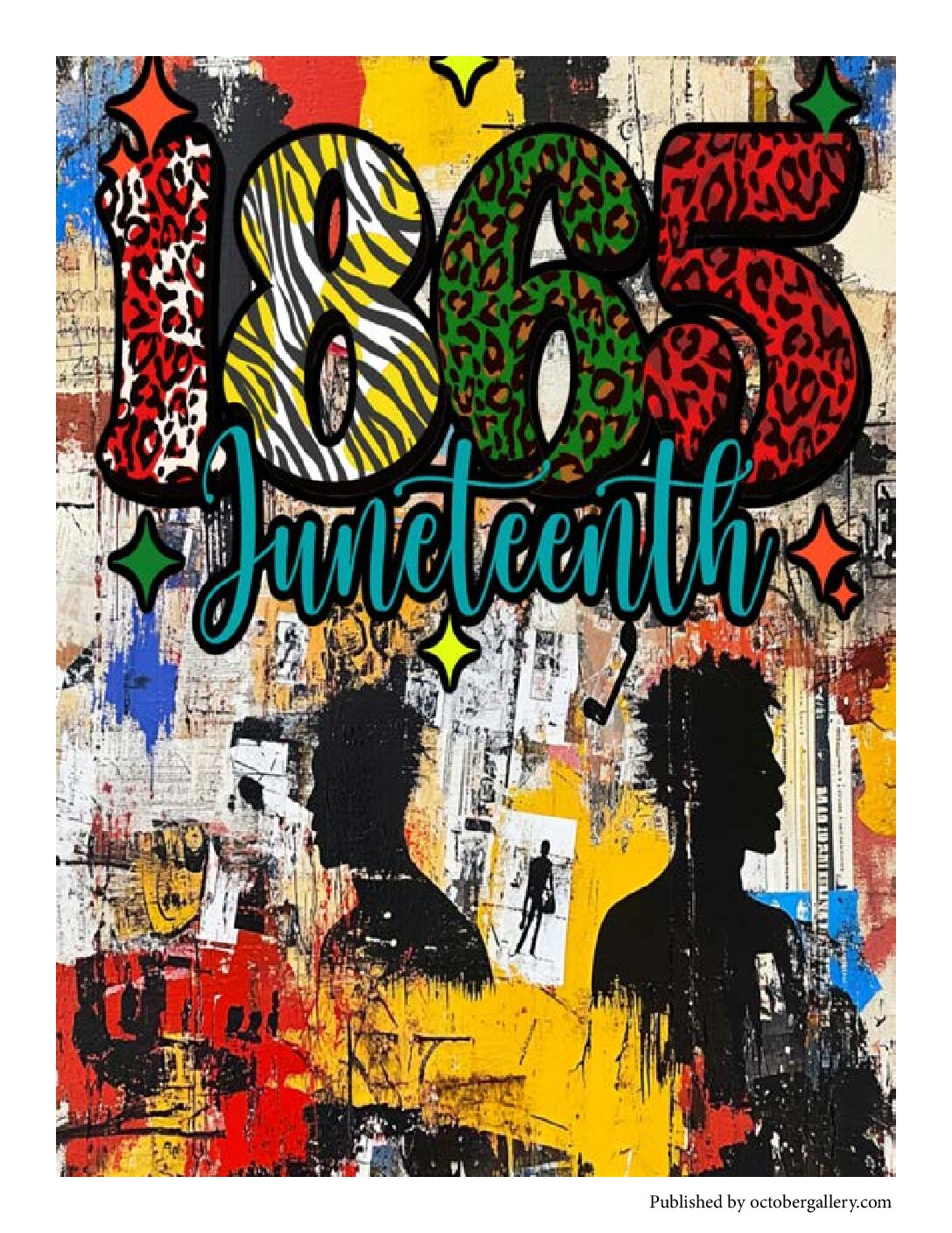 Make a Donation: Juneteenth 1865 8.5" x 11"
