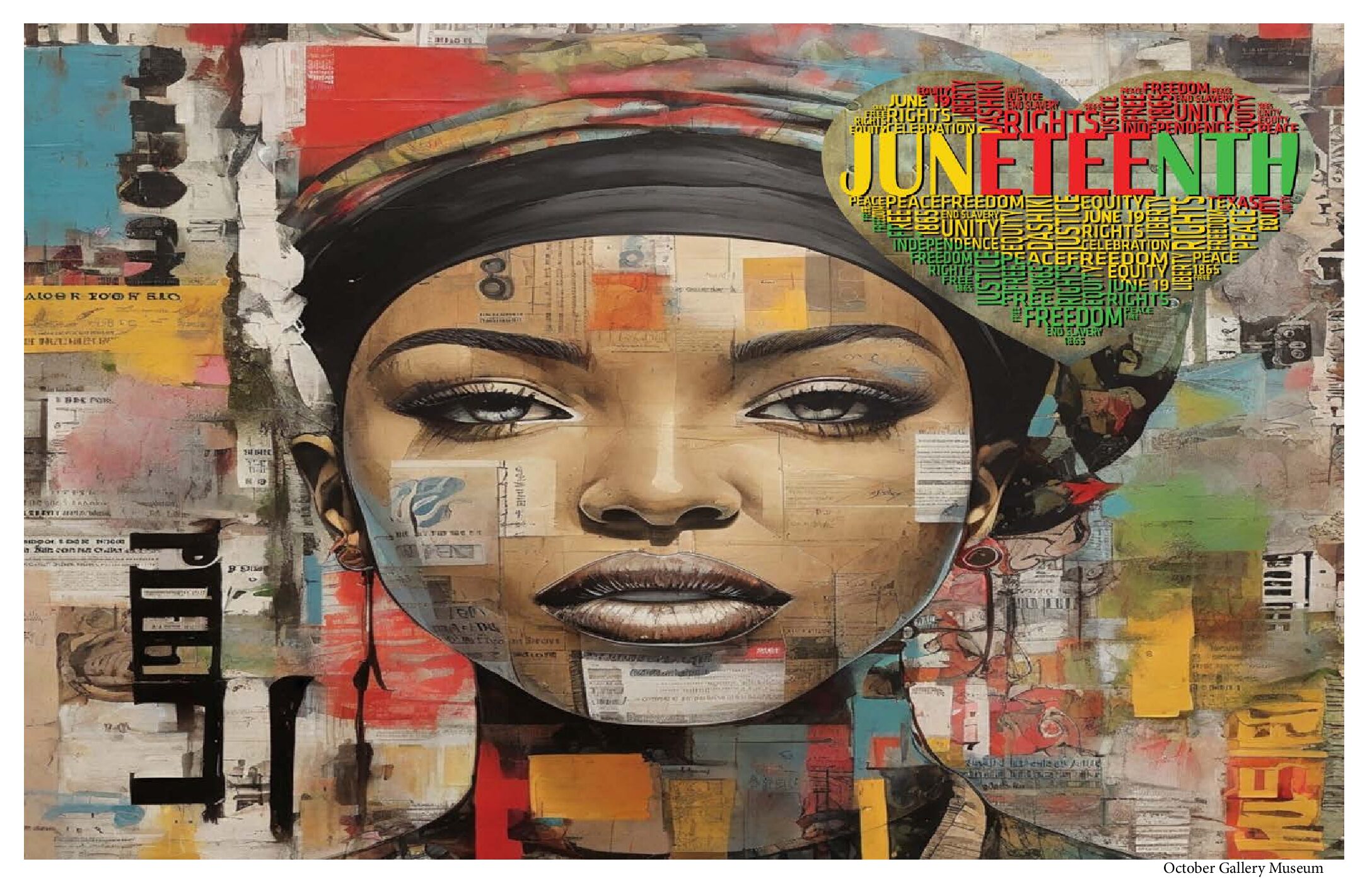 Make a Donation: Juneteenth Girl 11" x 17"