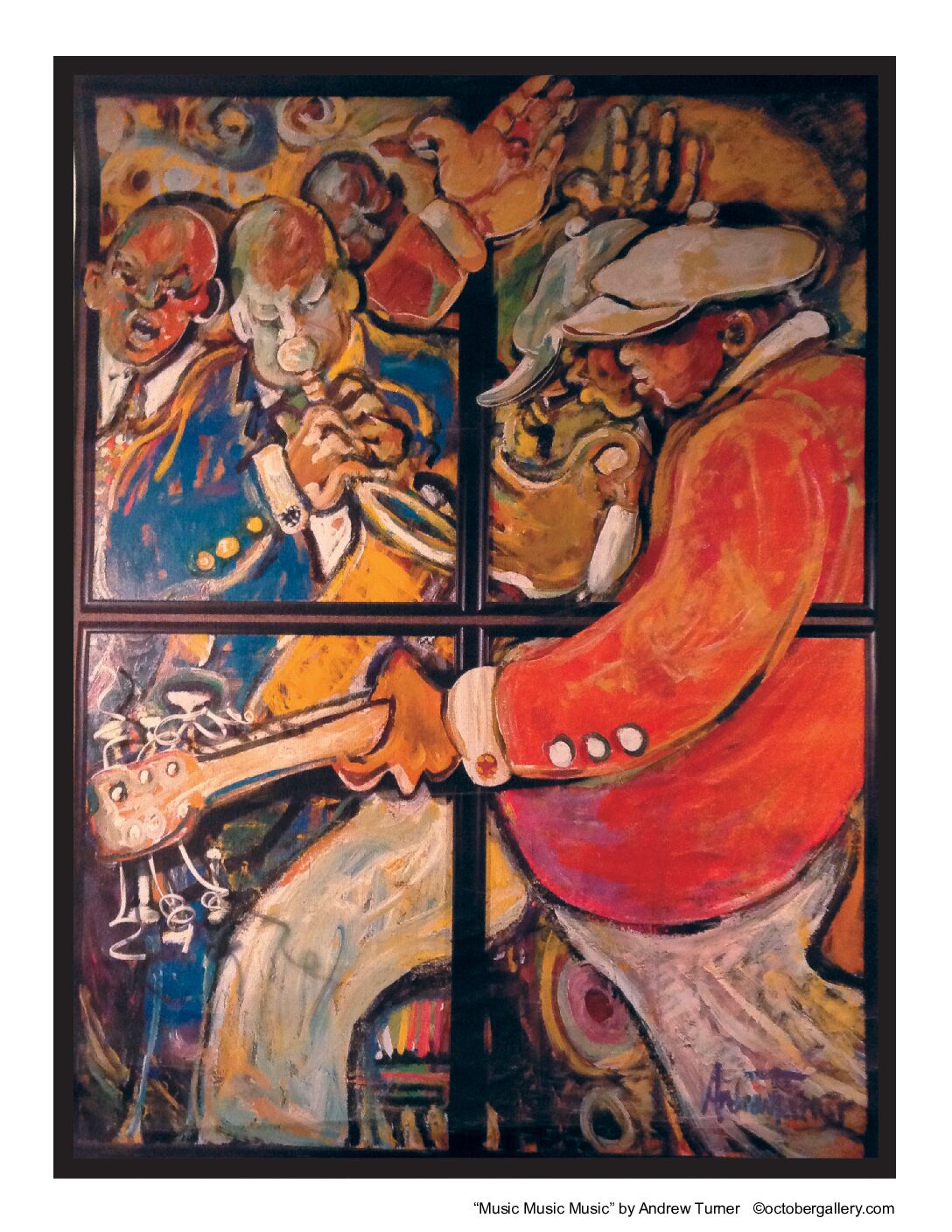 Make a Donation: Music Music Music by Andrew Turner 8.5" x 11"