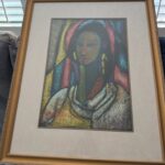 Untitled (Colorful Woman) by William Tolliver