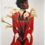 Woman in Red by Gilbert Young